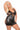 Lace & Wet Look Dress