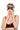 Faux Leather Zip Mask