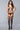 Sleeveless Suspender Body Stocking With Cut Out Details