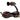Bound X Heavy Duty Leather Collar With Attached Ankle Cuffs