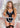 Apron Style Teddy And Collar