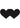 Black Satin Heart Pasties