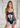 Lace And Mesh Teddy Blue