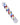 Lucent Trinity Textured Glass Massager - 7 Inch