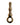 Lucent Aperto Gold Glass Butt Plug