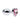 Kinki Range Jewelled Heart Butt Plug - 2.8 Inch