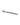 Kinki Range Stainless Steel Ridged Urethral Sound - 4.3 Inch