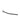 Kinki Range Silicone And Stainless Steel Ringed Urethral Sound - 9.8 Inch
