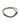 Kinki Range Stainless Steel Bent Cock Ring - 47.5Mm