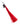 Bound X Silicone Flogger With Metal Handle