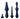 Universal 3 Piece Silicone Enema Attachment Set